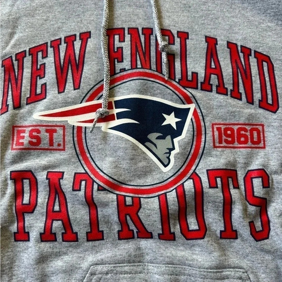 New England Patriots Junk Food Hoodie Men Size Small NEW - Picture 2 of 3